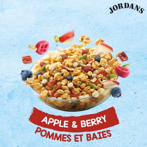 Jordans No Added Sugar Granola Apple & Berry 325 g