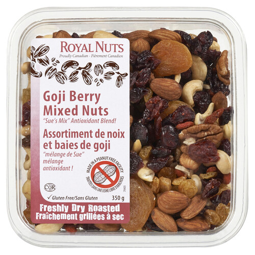 Royal Nuts Gluten-Free and Peanut Free Goji Berry Mixed 350 g