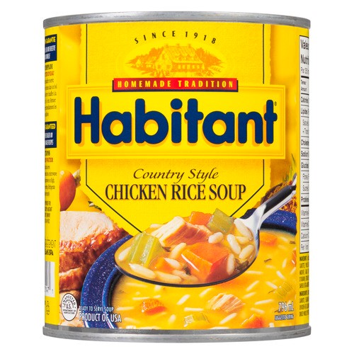 Habitant Chicken Rice Soup 796 ml