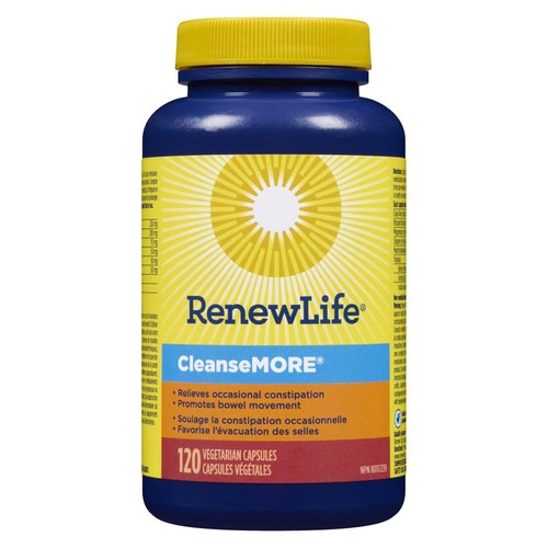 Renew Life Supplement Cleanse More Vegetarian Capsules 120 Count