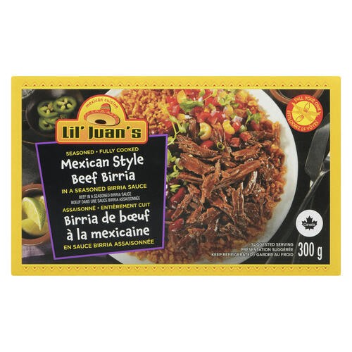 Lil' Juan's Beef Birria Mexican Style In Seasoned Birria Sauce 300 g