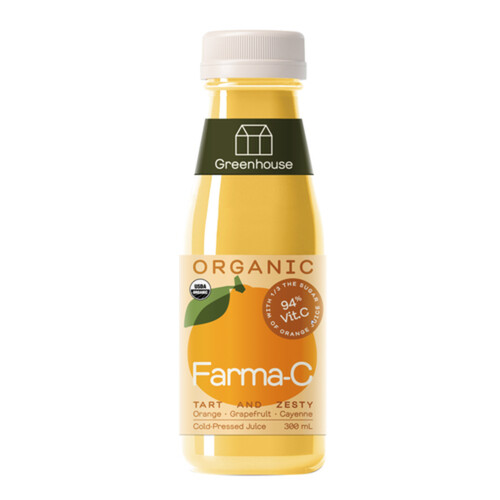 Greenhouse Organic Raw Juice Farma-C 300 ml (bottle)