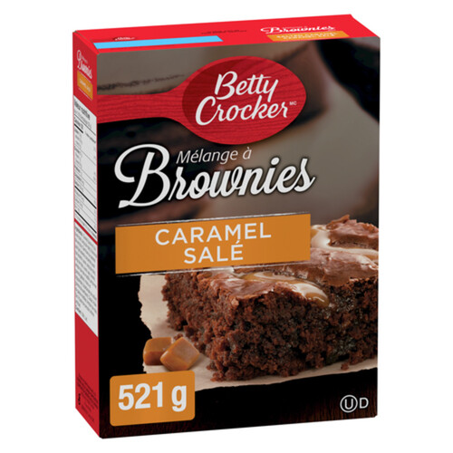 Betty Crocker Brownies Mix Salted Caramel 521 g