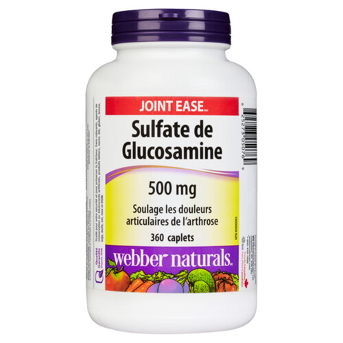 Webber Naturals Glucosamine Sulfate 360 EA