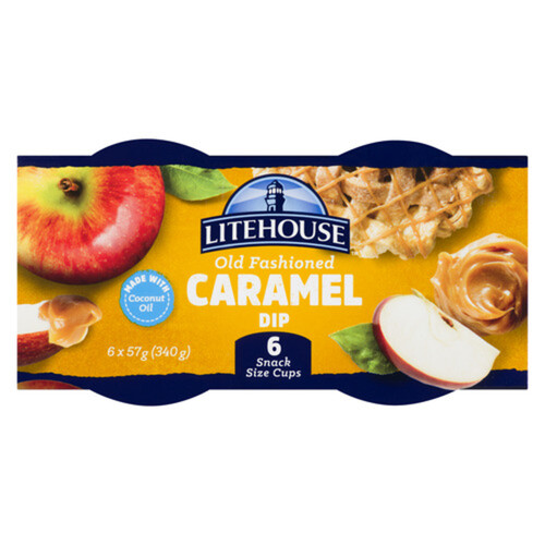 Litehouse Caramel Dip Original 6 x 57 g