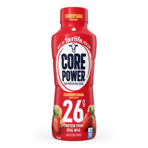 Core Power Protein Drink Strawberry Banana 414 ml