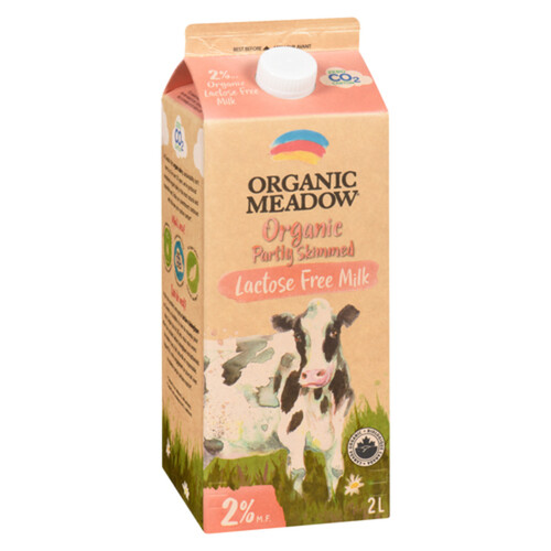 Organic Meadow Organic Lactose-Free 2% Milk 2 L
