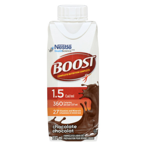 Boost Liquid Diet Beverage Chocolate 237 ml