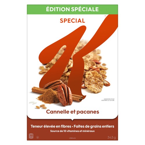 Kellogg's Special K Cereal Cinnamon Pecan 343 g