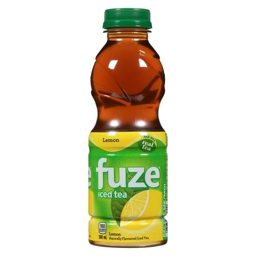 Fuze Naturally Flavoured Iced Tea Lemon 500 ml (bottle)