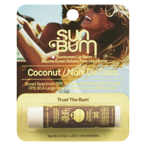 Sun Bum Sunscreen Lip Balm SPF 30 Coconut 4.25 g