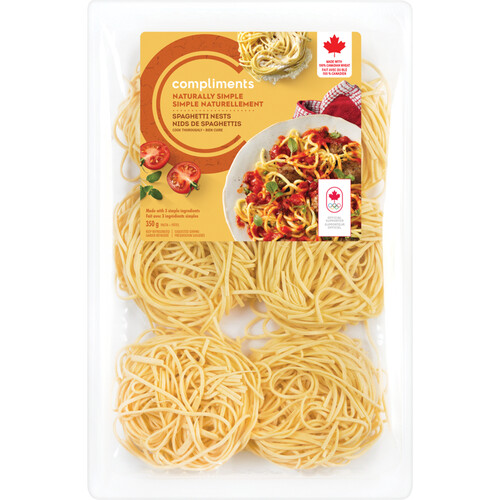 Compliments Naturally Simple Spaghetti Nest Pasta 350 g