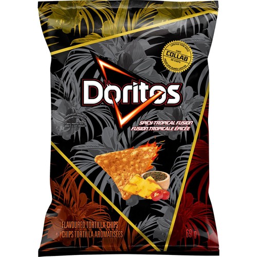 Doritos Tortilla Chips Spicy Tropical Fusion Flavoured 69 g