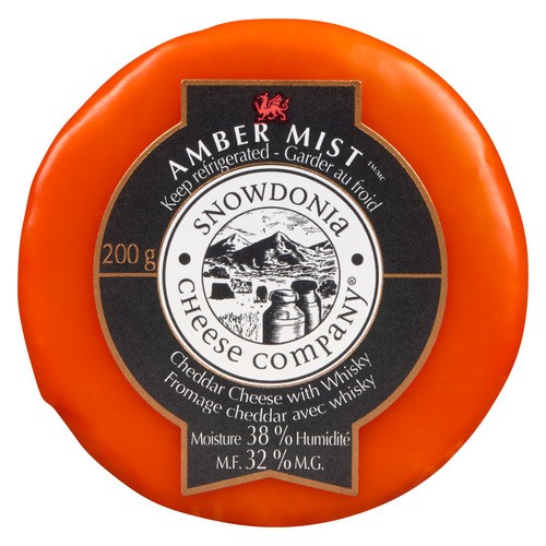 Snowdonia Cheese Cheddar Amber Mist 200 g