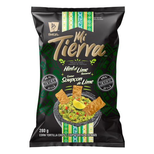 Barcel Mi Tierra Corn Tortilla Chips Hint Of Lime 280 g