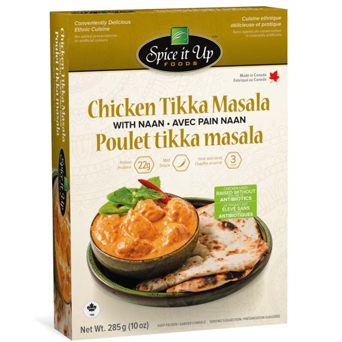 Spice It Up Foods Tikka Masala With Naan Chicken 285 g