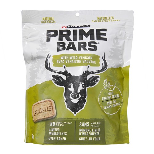 Primes Bones Dog Treats Biscuits Wild Venison 454 g