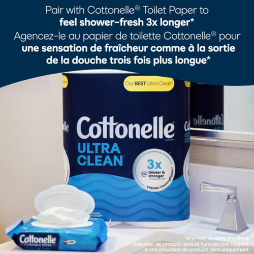 Cottonelle Fresh Care Flushable Wet Wipes 1 Pack 42 Wipes 