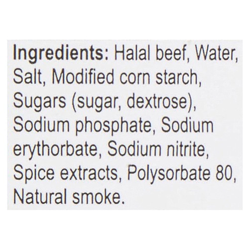 Solmaz Breakfast Strips Smoked Beef Macon 200 g