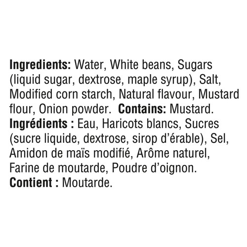 Heinz Canned Beans Maple Style with Pure Quebec Maple Syrup 398 ml