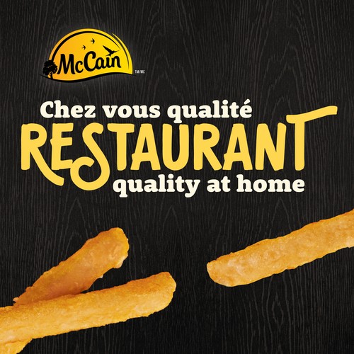 McCain Frozen Bistro Selects Super Crisps French Fries Straight Cut 9 kg