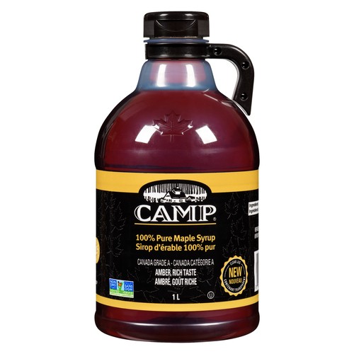 Camp Maple Syrup Rich Amber Taste 1 L