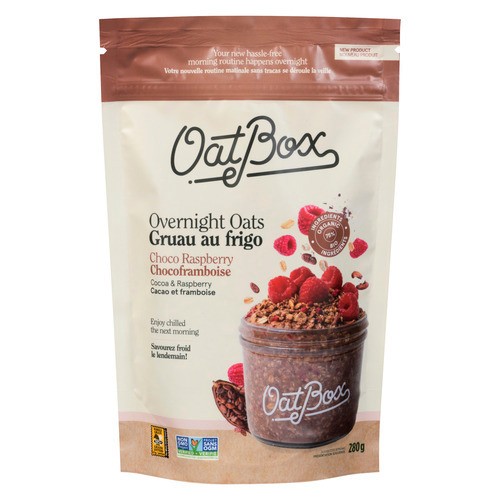 Oatbox Overnight Oats Raspberry Cocoa 280 g