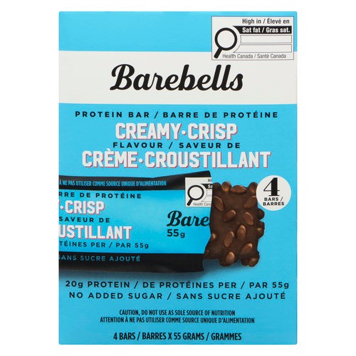 Barebells Protein Bar Creamy-Crisp Flavour 4 x 55 g