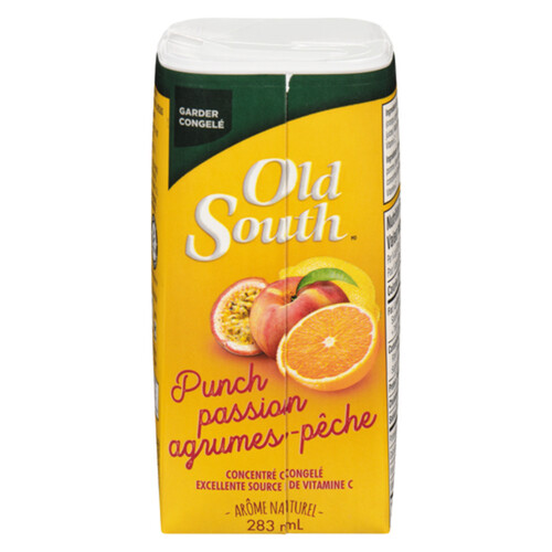 Old South Frozen Juice Citrus Peach 283 ml