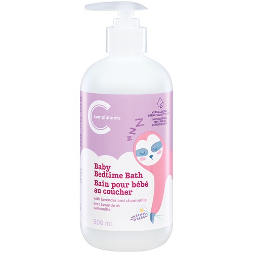 Compliments Baby Bedtime Bath 500 ml