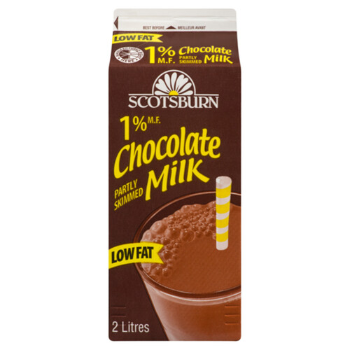 Scotsburn Chocolate Milk Partly Skimmed 2 L