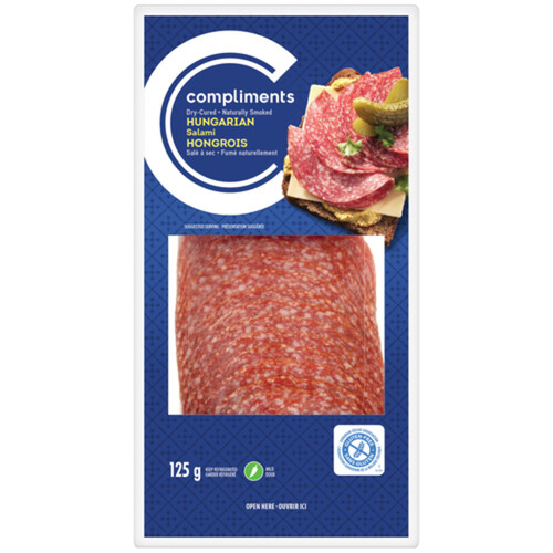 Compliments Salami Hungarian Dry-Cured 125 g