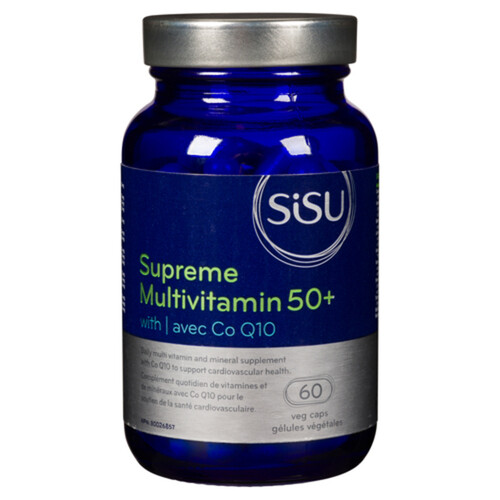 Sisu Multivitamin 50+ Supreme 60 Vegetables Capsules