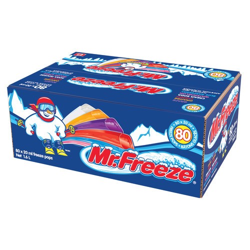 Mr. Freeze Freeze Pops 80 x 20 ml