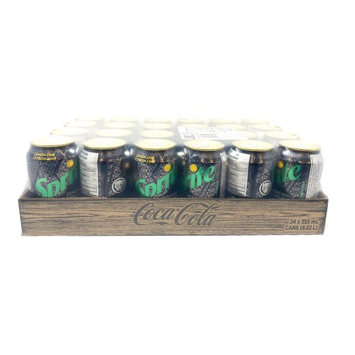 Sprite Zero Soft Drink Lemon Lime 24 x 355 ml (Cans)