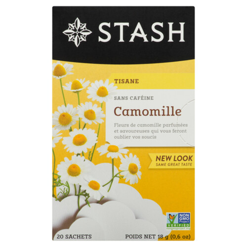 Stash Caffeine-Free Herbal Tea Chamomile 20 Tea Bags