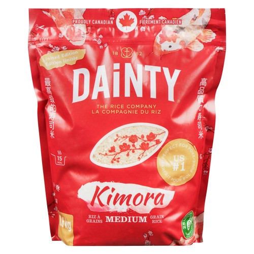 Dainty Grain Rice Kimora Medium 1.6 kg