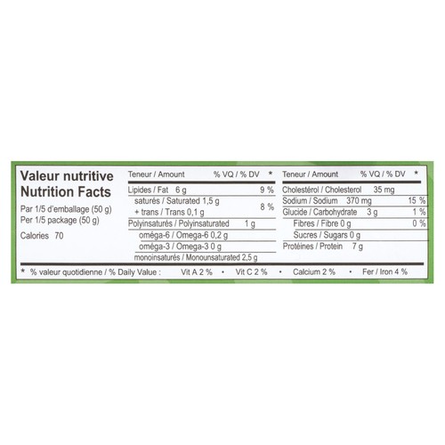 One World Halal Chicken Salami with Fine Herbs Chubbs 450 g