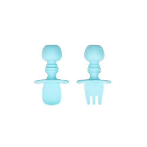 Bumkins Silicone Deep Blue Chewtensils