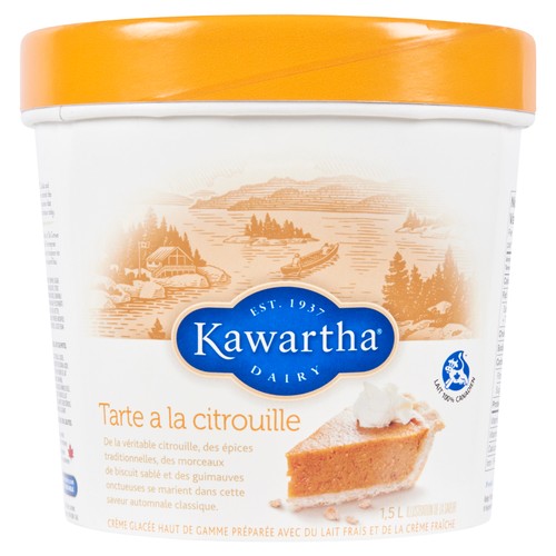 Kawartha Dairy Ice Cream Pumpkin Pie 1.5 L