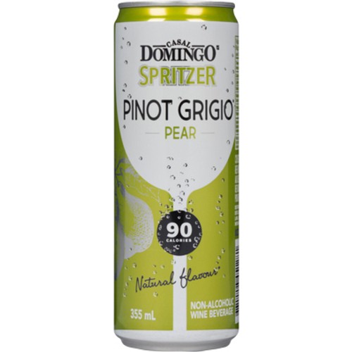 Casal Domingo Pinot Grigio Non Alcoholic Wine Spritzer Pear 355 ml (can)