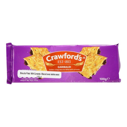 Crawfords Garibaldi 100 g