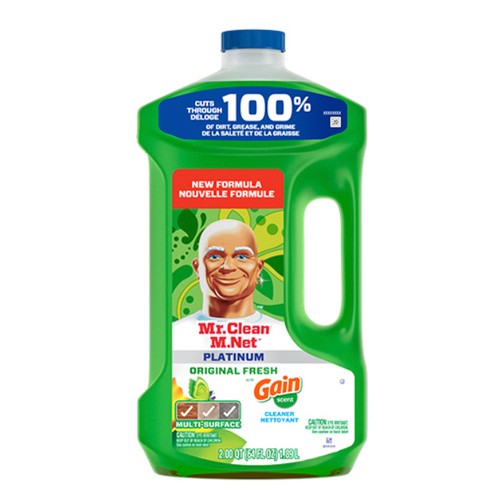Mr. Clean Liquid Cleaning Products Gain Original Fresh 1.89 L