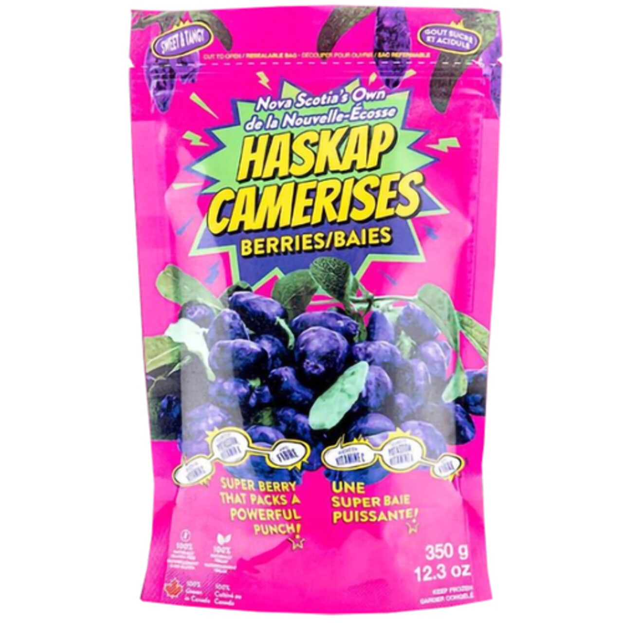 Nova Scotia's Own Frozen Haskap Camerises Berries 350 g Voilà Online