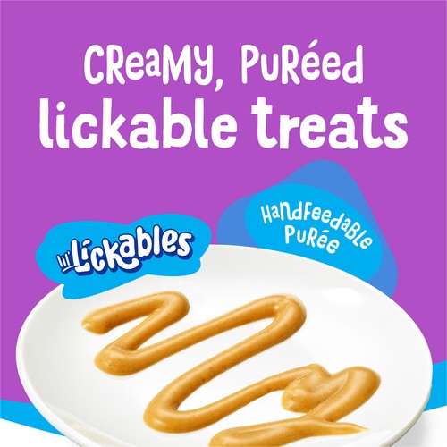 Friskies Lil' Lickables Cat Treats Tuna & Ocean Whitefish Variety Pack 14 x 10 g