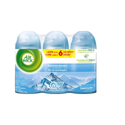 Air Wick Fresh Matic Refill Mountain Breeze 3 x 180 g