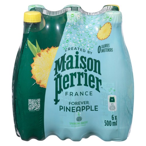 Maison Perrier Sparkling Water Forever Pineapple 6 x 500 ml (bottles)