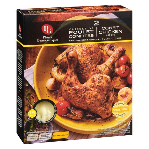 Plaisirs Gastronomiques Confit Leg Chicken 550 g