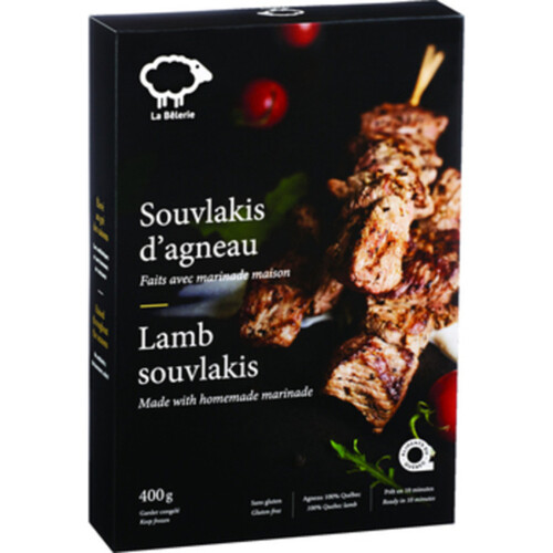 La Belerie Frozen Souvlak Lamb 400 g