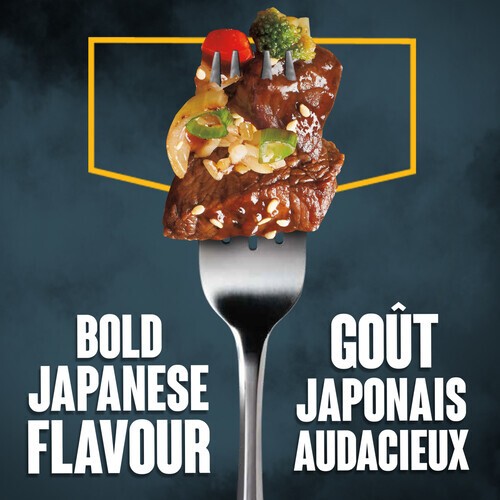 Crave Frozen Sweet & Savoury Teriyaki Beef Steak On Rice 300 g